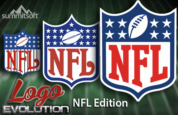 NFL Logos Evolution - title